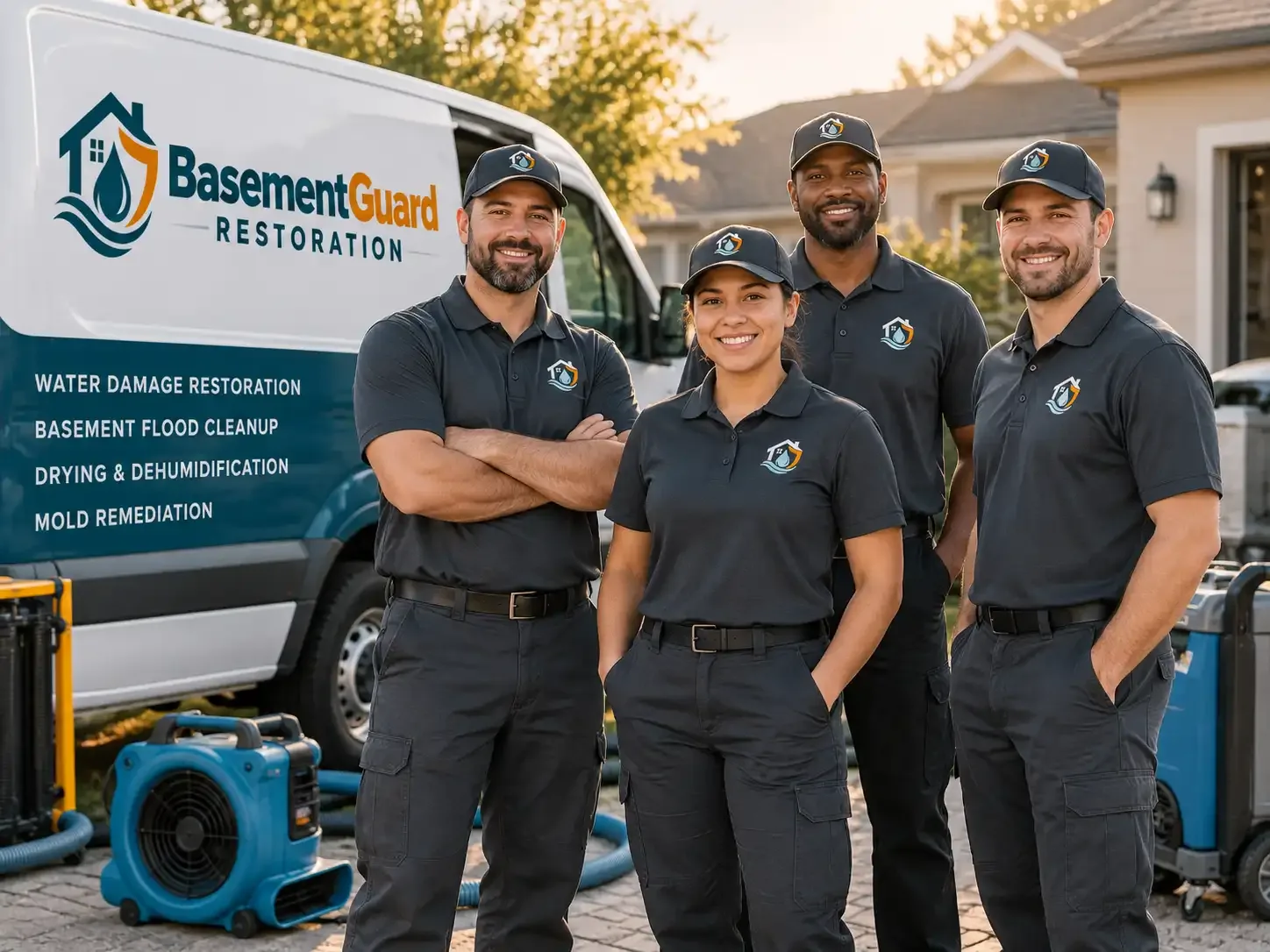 Basement Water Damage Restoration company in Parker Dam, CA